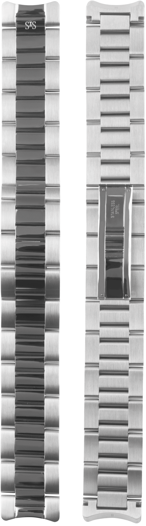 18mm Steel bracelet Royal Steel Chrongraph 35,5mm